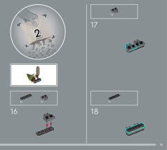 LEGO 10314 instructions page 15 – build guide