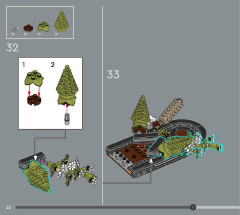 LEGO 10314 instructions page 22 – build guide