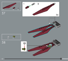 LEGO 10314 instructions page 24 – build guide