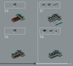 LEGO 10314 instructions page 35 – build guide