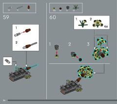 LEGO 10314 instructions page 36 – build guide