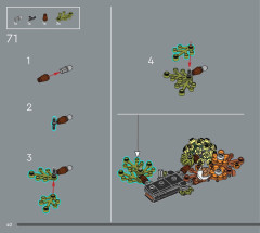 LEGO 10314 instructions page 40 – build guide