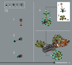 LEGO 10314 instructions page 41 – build guide