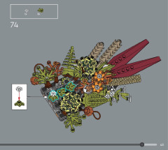 LEGO 10314 instructions page 43 – build guide