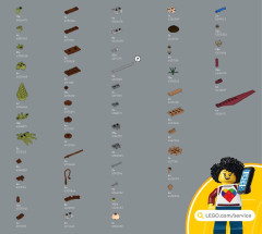 LEGO 10314 instructions page 51 – build guide