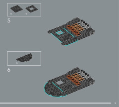 LEGO 10314 instructions page 9 – build guide