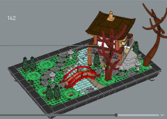 LEGO 10315 instructions page 107 – build guide