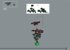 LEGO 10315 instructions page 123 – build guide