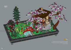 LEGO 10315 instructions page 124 – build guide