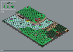 LEGO 10315 instructions page 66 – build guide