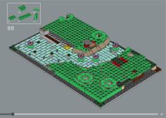 LEGO 10315 instructions page 69 – build guide