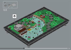 LEGO 10315 instructions page 85 – build guide