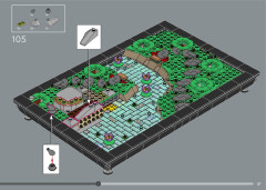 LEGO 10315 instructions page 87 – build guide