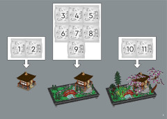 LEGO 10315 instructions page 9 – build guide