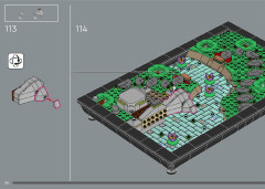 LEGO 10315 instructions page 90 – build guide