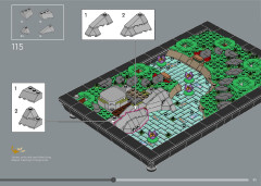 LEGO 10315 instructions page 91 – build guide