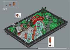 LEGO 10315 instructions page 97 – build guide