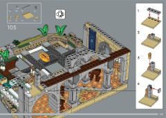 LEGO 10316 instructions page 103 – build guide