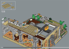 LEGO 10316 instructions page 106 – build guide