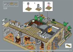 LEGO 10316 instructions page 107 – build guide