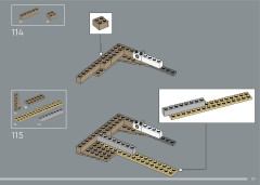 LEGO 10316 instructions page 111 – build guide