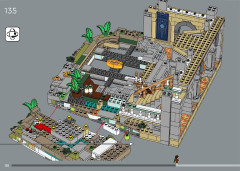 LEGO 10316 instructions page 128 – build guide