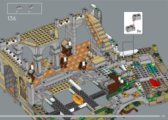 LEGO 10316 instructions page 129 – build guide