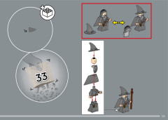 LEGO 10316 instructions page 133 – build guide