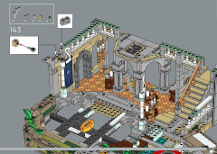 LEGO 10316 instructions page 139 – build guide