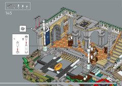 LEGO 10316 instructions page 141 – build guide