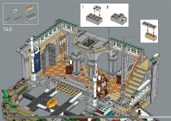 LEGO 10316 instructions page 142 – build guide
