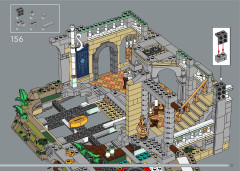 LEGO 10316 instructions page 153 – build guide