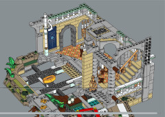 LEGO 10316 instructions page 155 – build guide