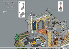 LEGO 10316 instructions page 157 – build guide