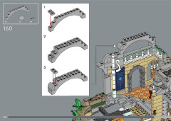 LEGO 10316 instructions page 158 – build guide