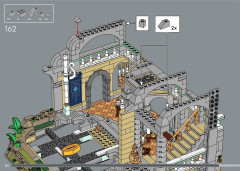 LEGO 10316 instructions page 160 – build guide