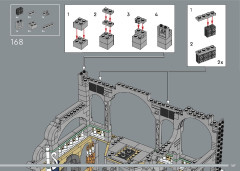 LEGO 10316 instructions page 167 – build guide