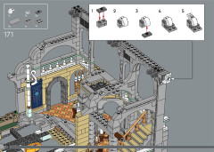 LEGO 10316 instructions page 170 – build guide
