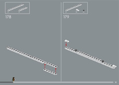 LEGO 10316 instructions page 181 – build guide