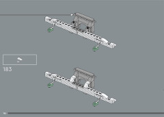 LEGO 10316 instructions page 184 – build guide