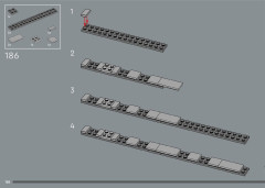 LEGO 10316 instructions page 188 – build guide