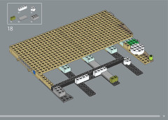 LEGO 10316 instructions page 19 – build guide