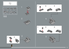 LEGO 10316 instructions page 191 – build guide