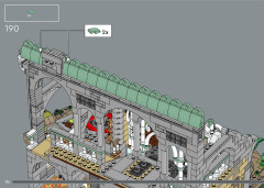 LEGO 10316 instructions page 194 – build guide