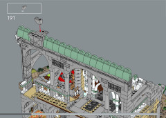 LEGO 10316 instructions page 195 – build guide