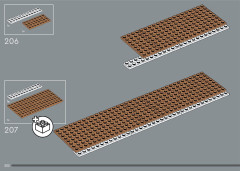 LEGO 10316 instructions page 202 – build guide