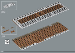 LEGO 10316 instructions page 204 – build guide