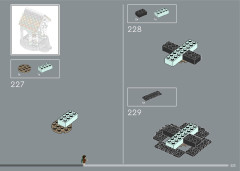 LEGO 10316 instructions page 223 – build guide