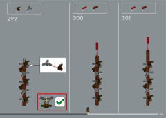 LEGO 10316 instructions page 255 – build guide