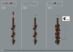 LEGO 10316 instructions page 256 – build guide